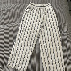 Aritzia Pinstripe Pants